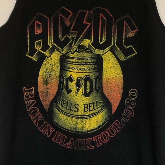 AC/DC Hells Bells Back in Black Tank Top - Picture 4 of 4